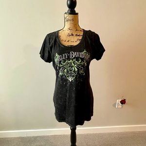 Ladies Harley Davidson size L top. Grand Canyon HD